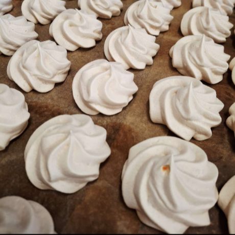 Frische Meringue